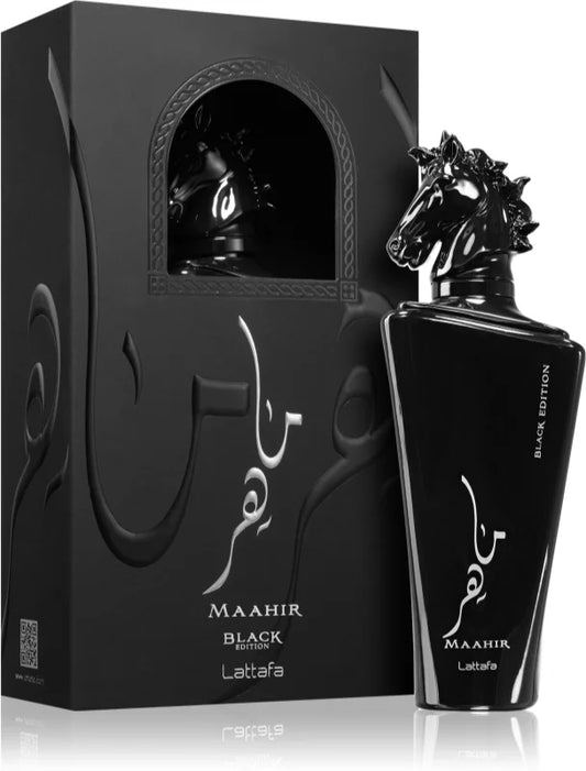 Lattafa Maahir Black Edition EDP 100ML Unisex - Oriental Elixir